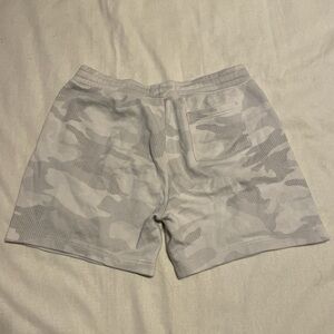 Hollister Light Gray Camouflage Athletic Shorts